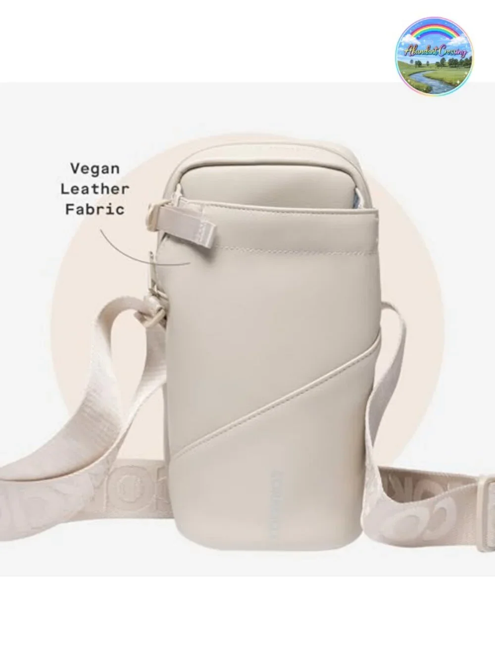Crossbody Sling Bag for 16-40 oz Tumblers, Hands-Free Carry, Adjustable Strap
